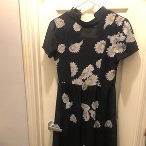 Women maxi floral dress